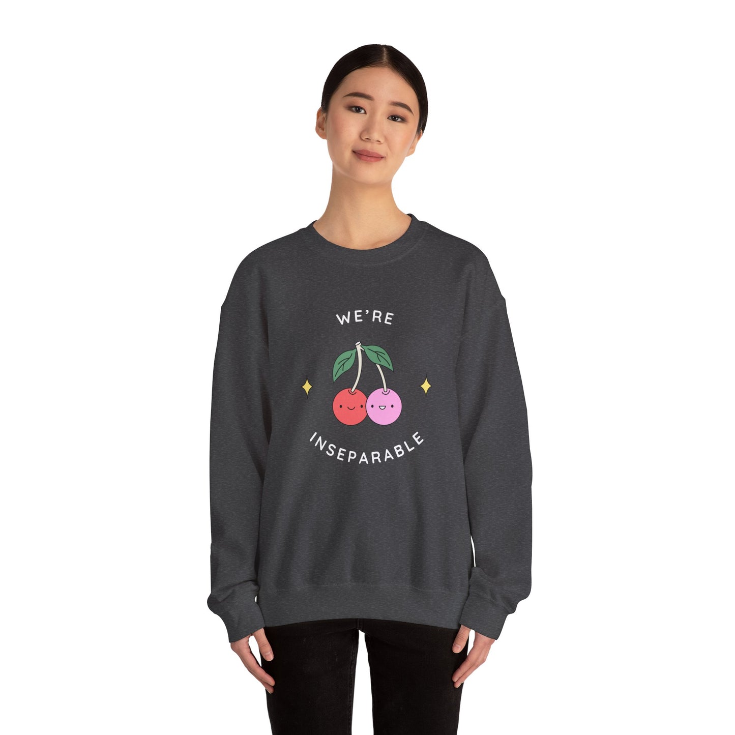 We're Inseparable Unisex Heavy Blend™ Crewneck Sweatshirt