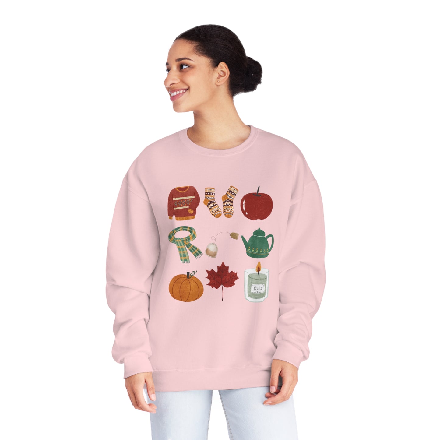 Fall Favorite Things Unisex NuBlend® Crewneck Sweatshirt