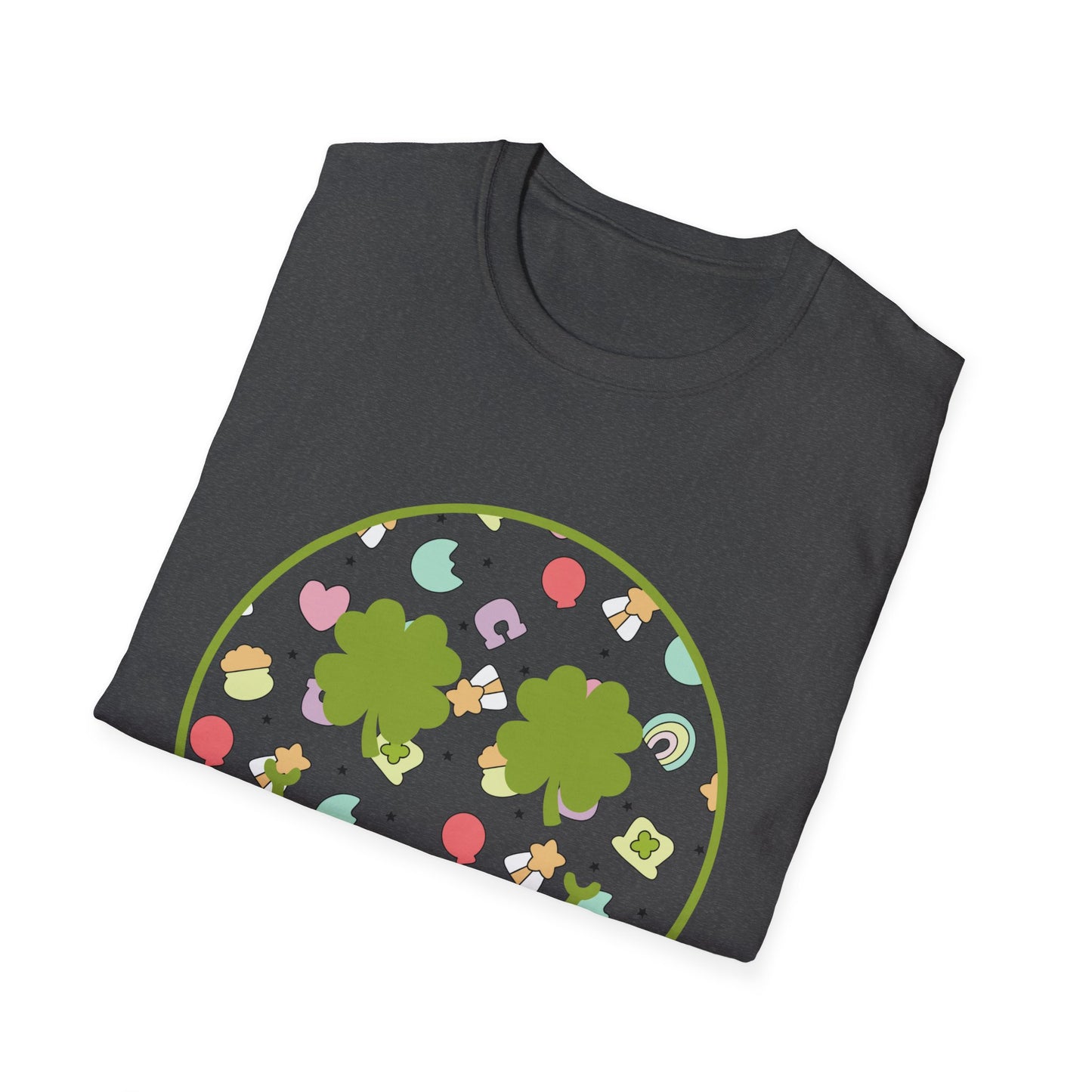 Lucky Charm Smiley Unisex Softstyle T-Shirt
