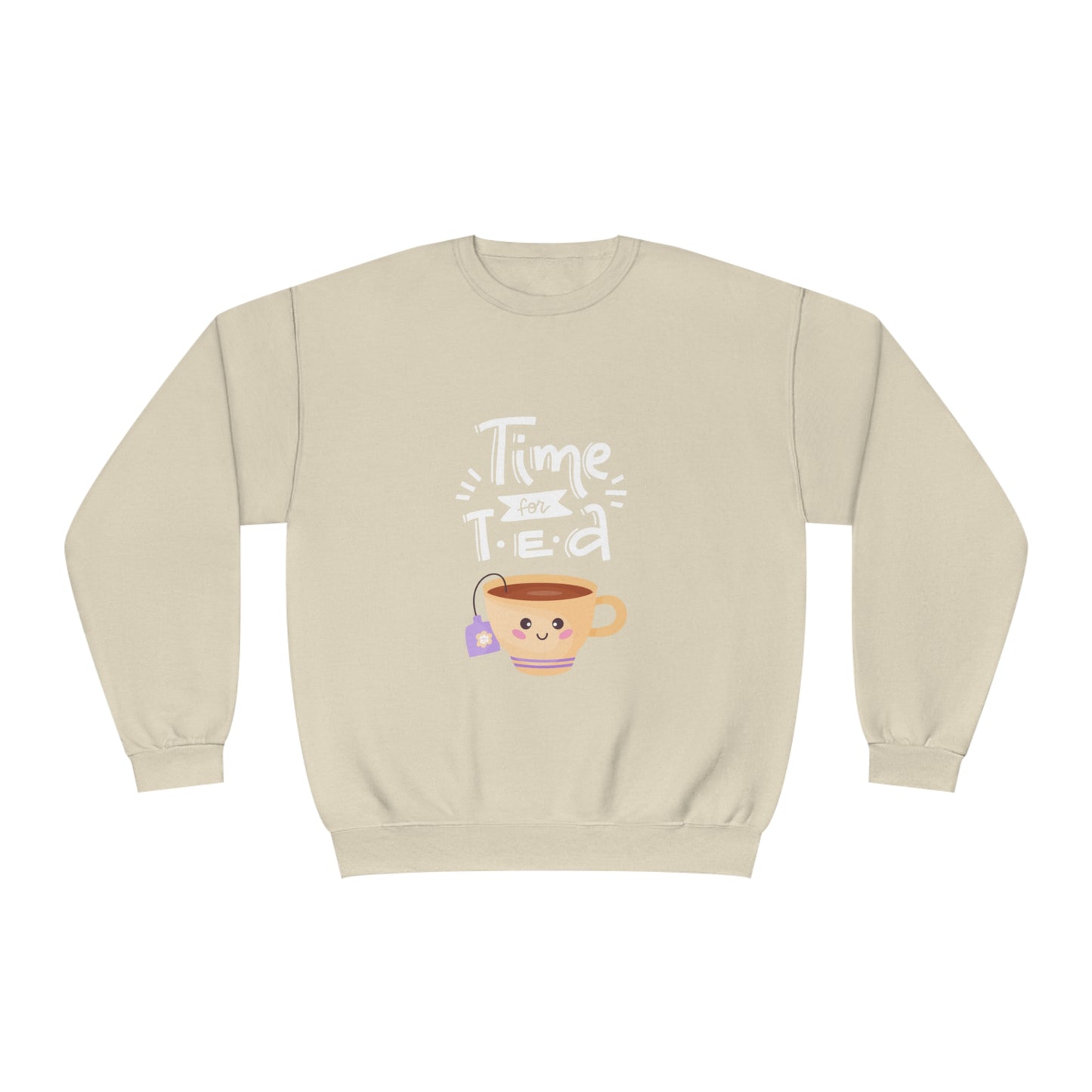 Time for Tea One Teacup Unisex NuBlend® Crewneck Sweatshirt
