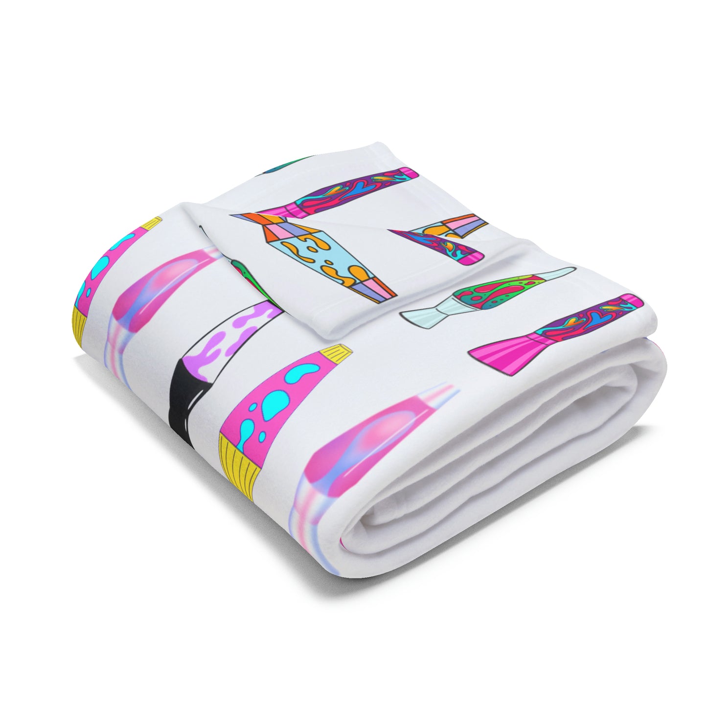 Lava Lamps Arctic Fleece Blanket