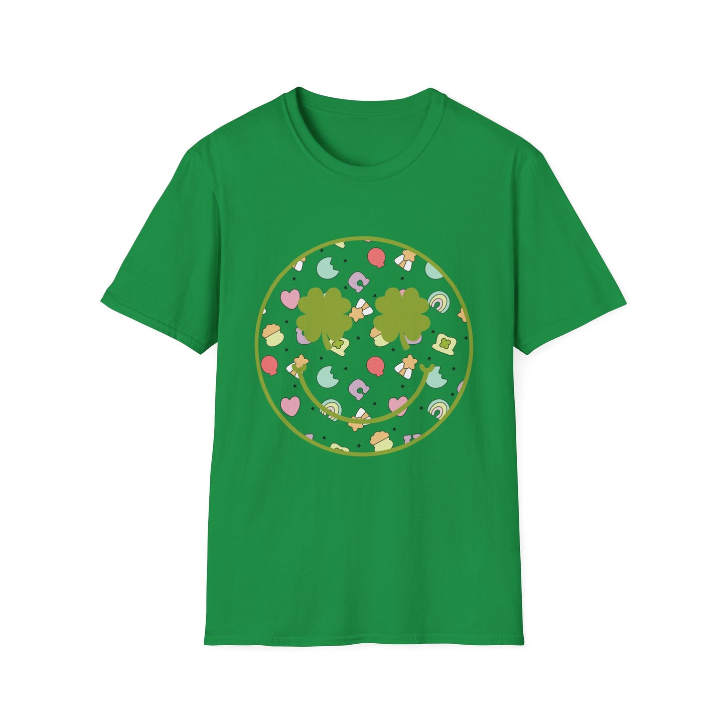 Lucky Charm Smiley Unisex Softstyle T-Shirt