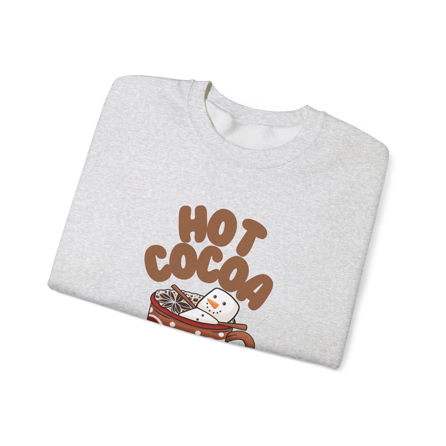Hot Cocoa Season Unisex Heavy Blend™ Crewneck Sweatshirt