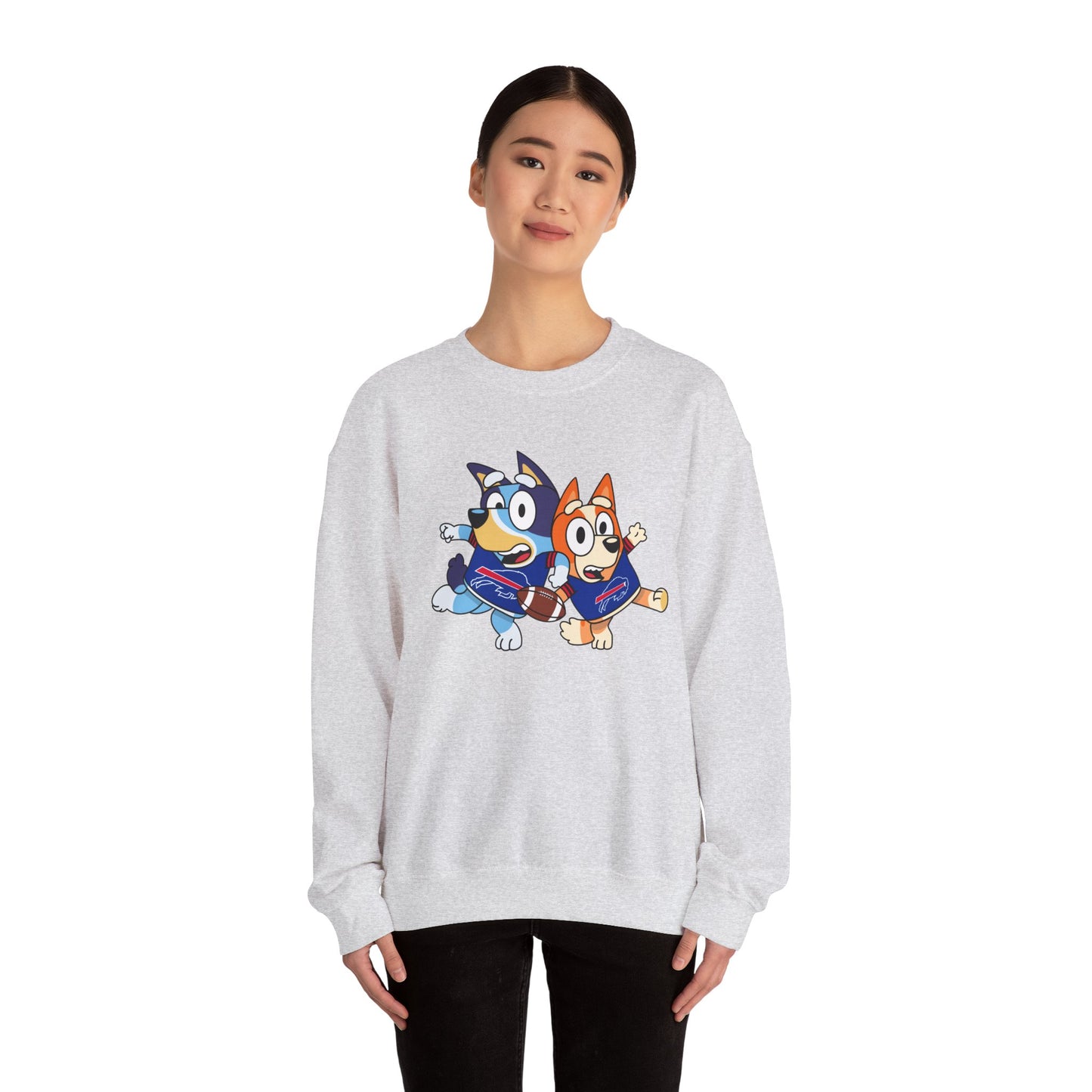 Bluey Buffalo Unisex Heavy Blend™ Crewneck Sweatshirt