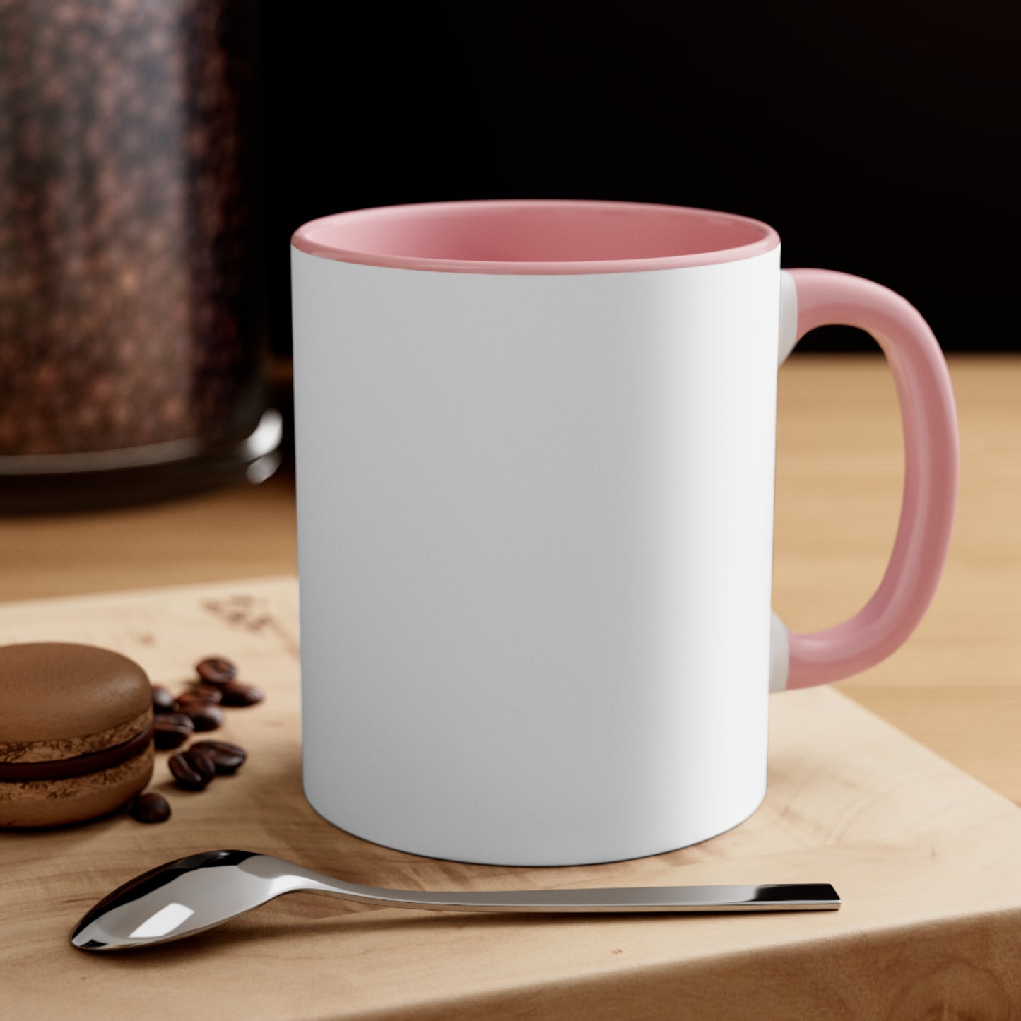 We Walk by Faith Not by Sight Accent Coffee Mug, 11oz