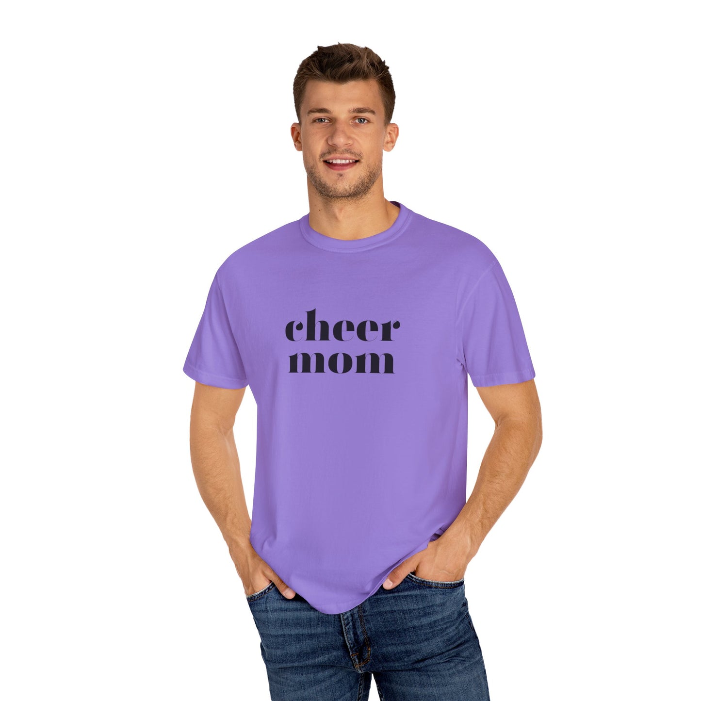 Cheer Mom Unisex Garment-Dyed T-shirt