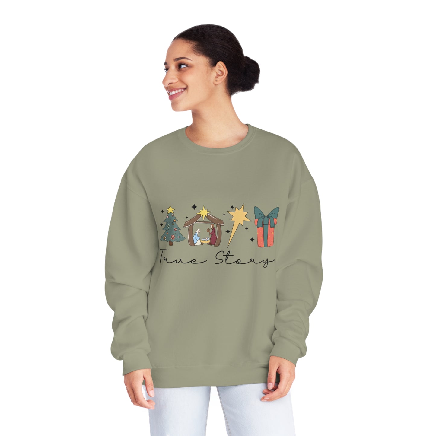 True Story Unisex NuBlend® Crewneck Sweatshirt