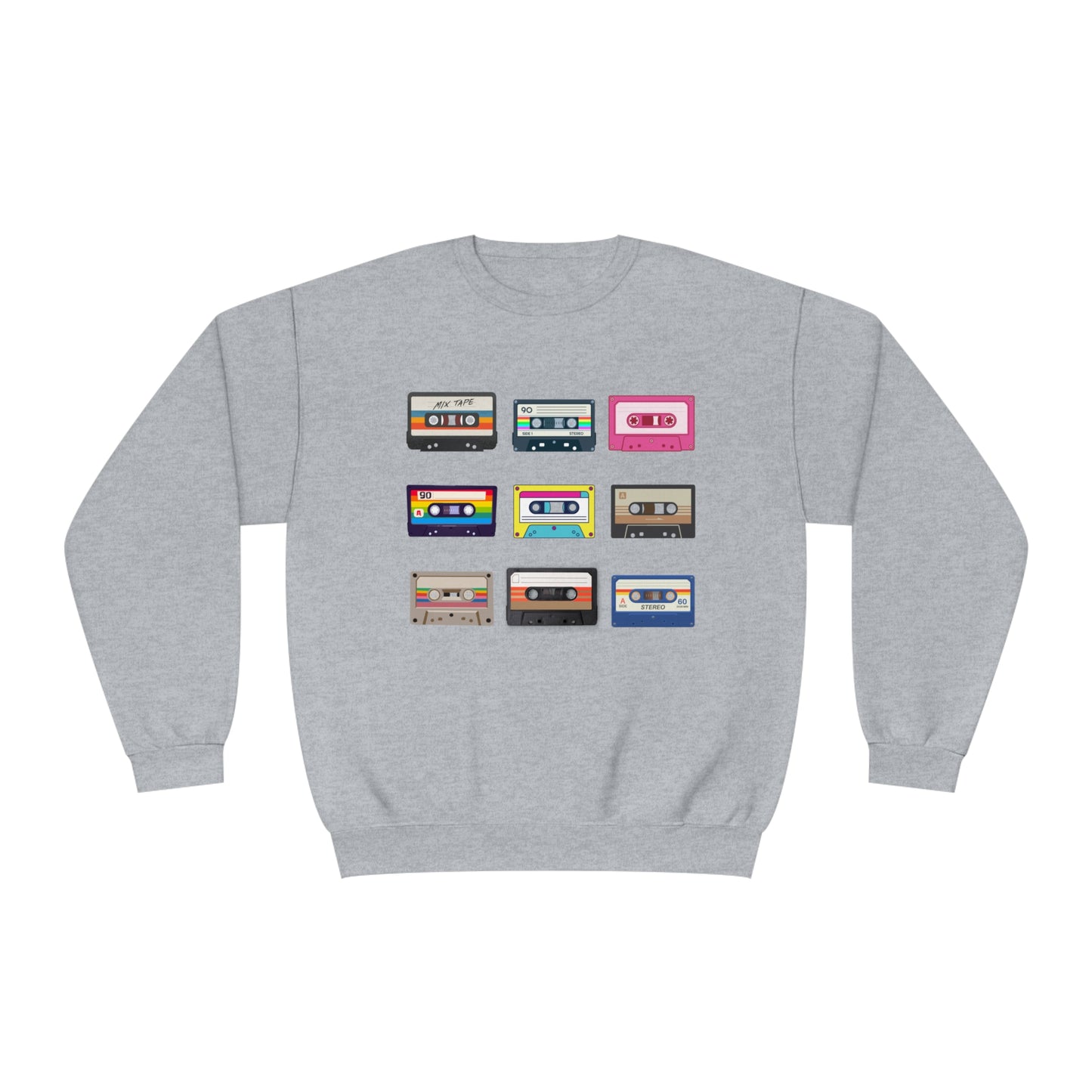 Cassettes Unisex NuBlend® Crewneck Sweatshirt