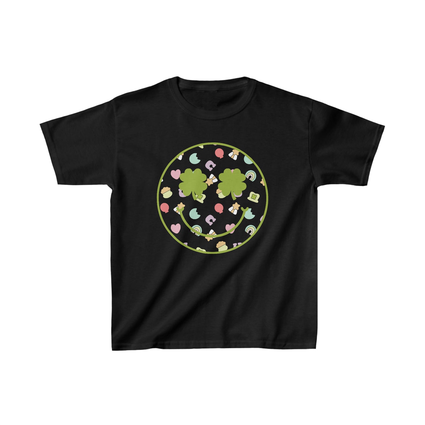 Lucky Charm Smiley Kids Heavy Cotton™ Tee