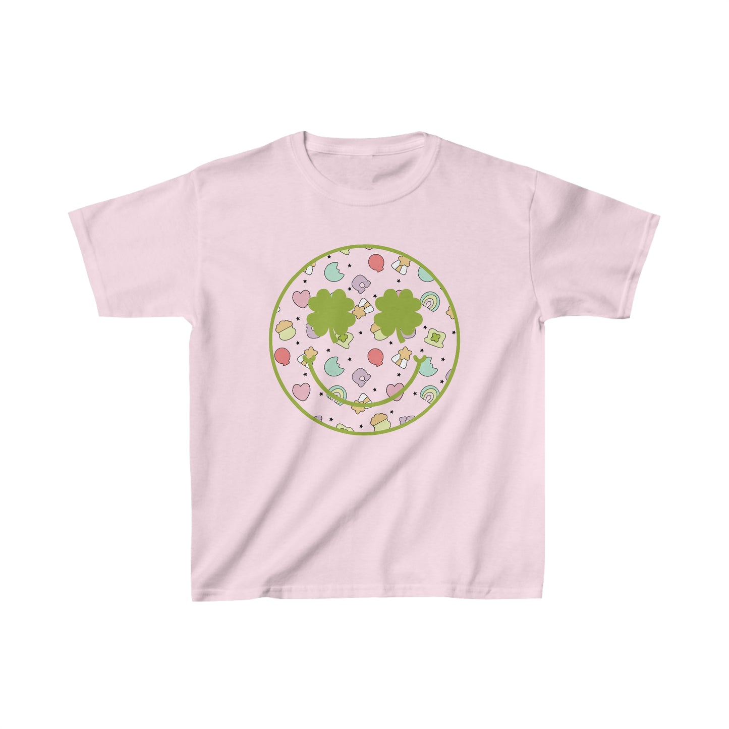 Lucky Charm Smiley Kids Heavy Cotton™ Tee