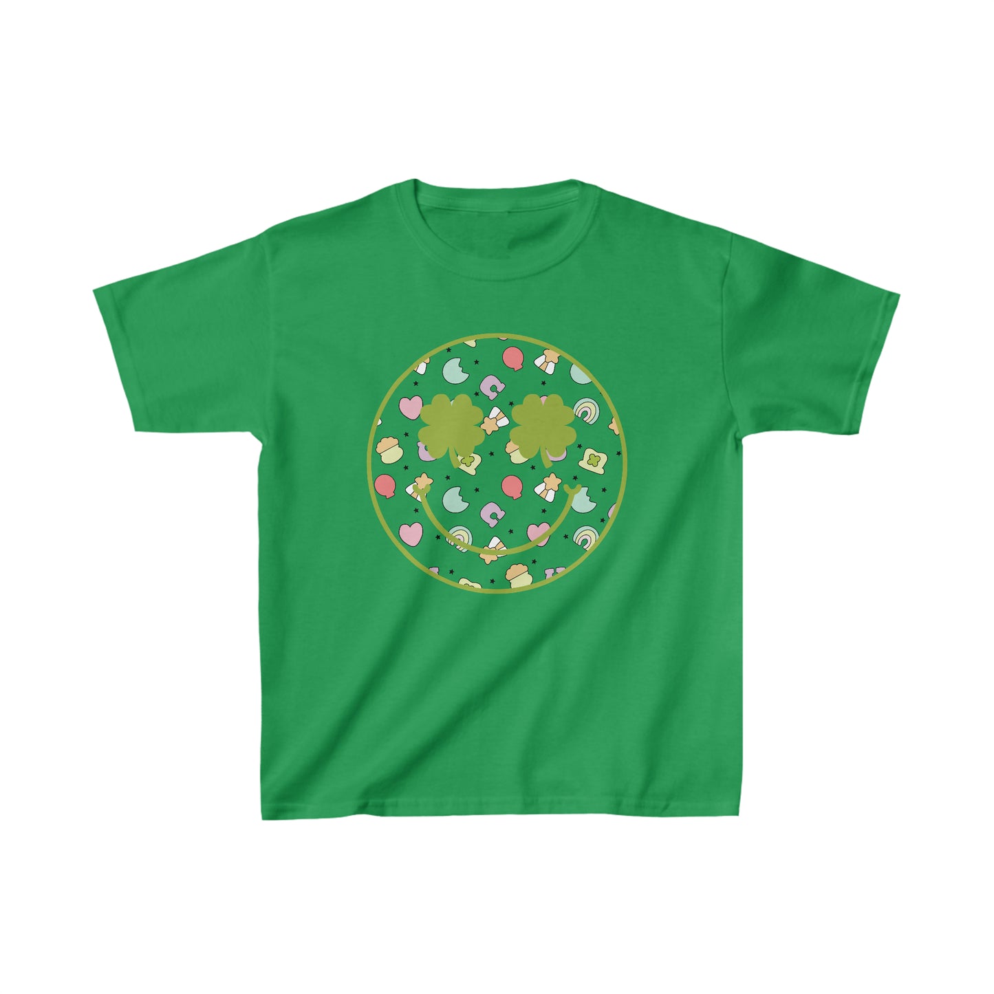 Lucky Charm Smiley Kids Heavy Cotton™ Tee