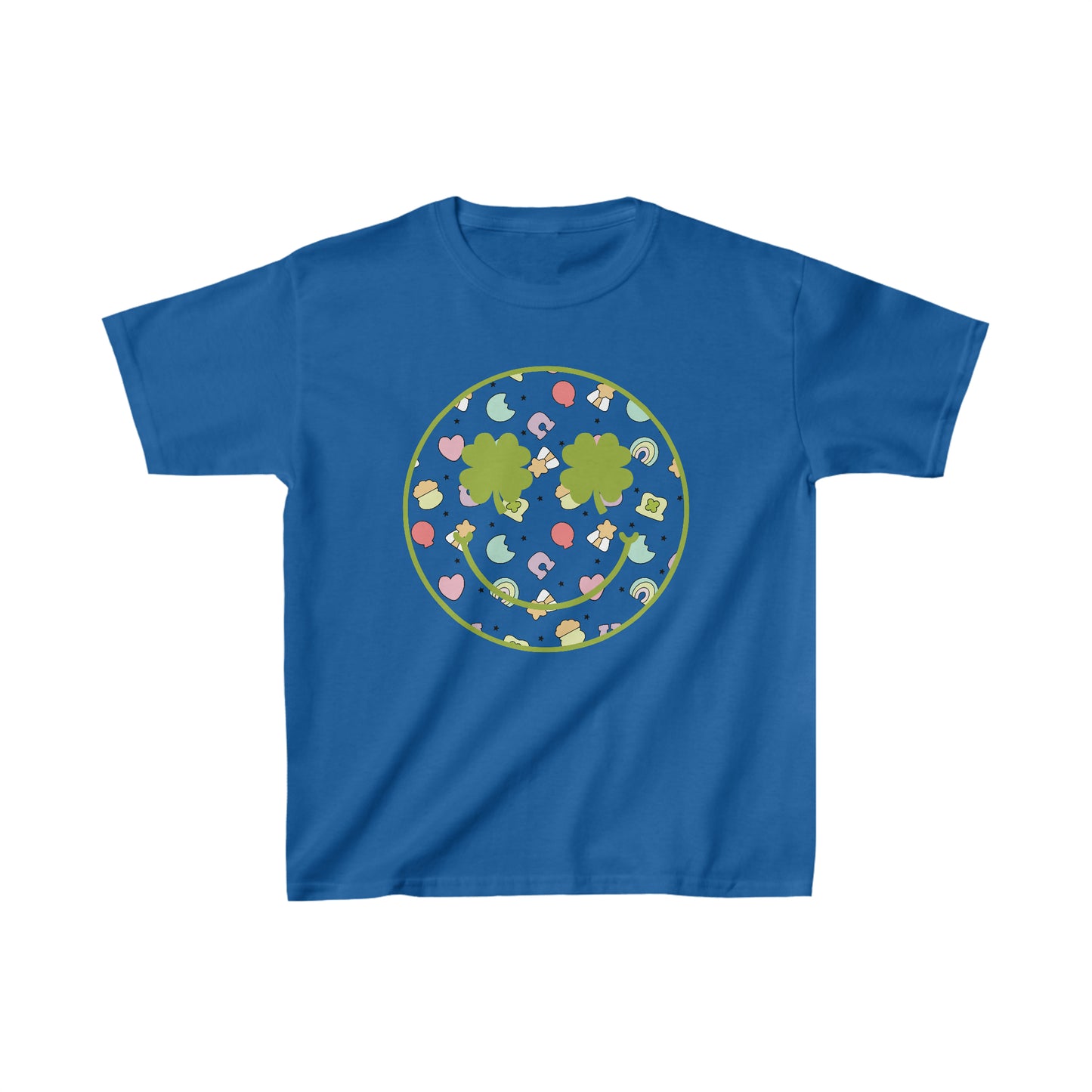 Lucky Charm Smiley Kids Heavy Cotton™ Tee