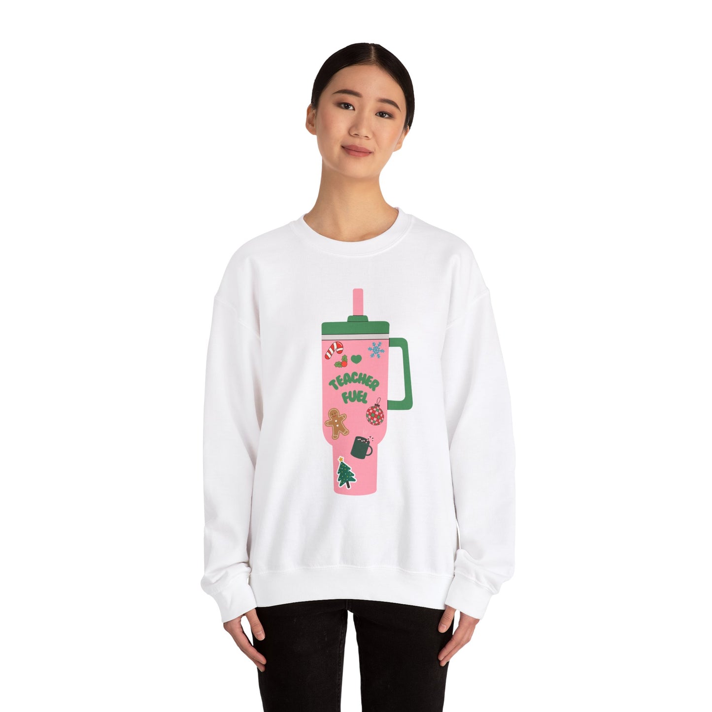 Teacher Fuel Unisex Heavy Blend™ Crewneck Sweatshirt