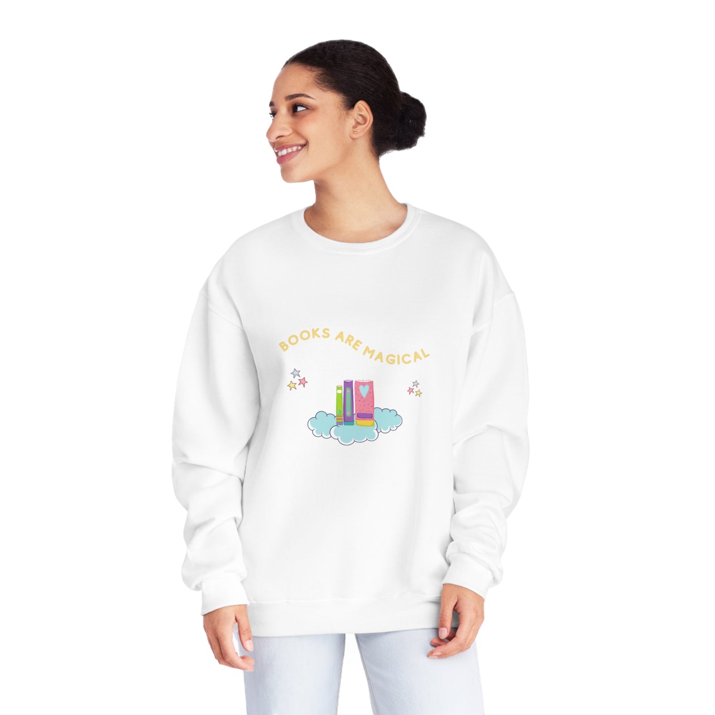 Books are Magical Unisex NuBlend® Crewneck Sweatshirt