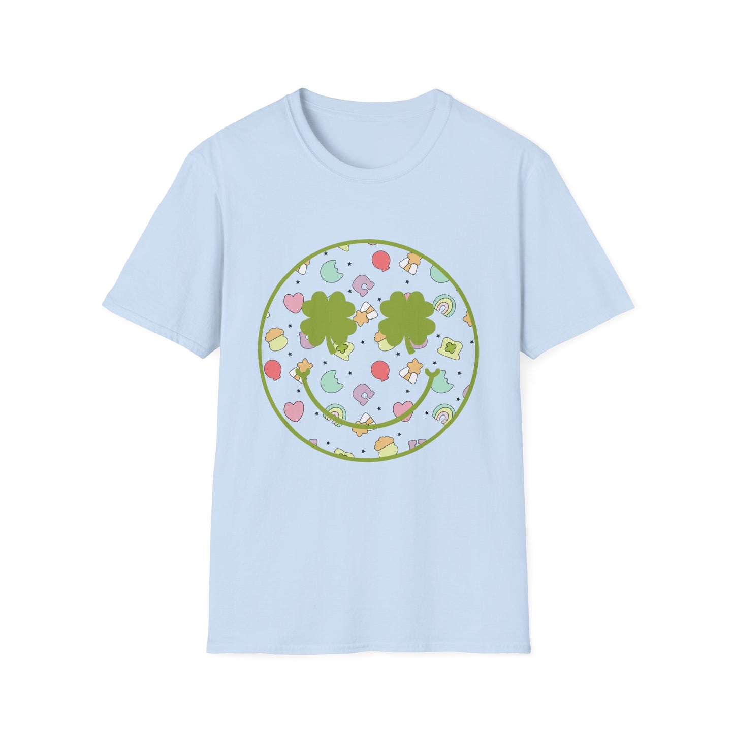 Lucky Charm Smiley Unisex Softstyle T-Shirt