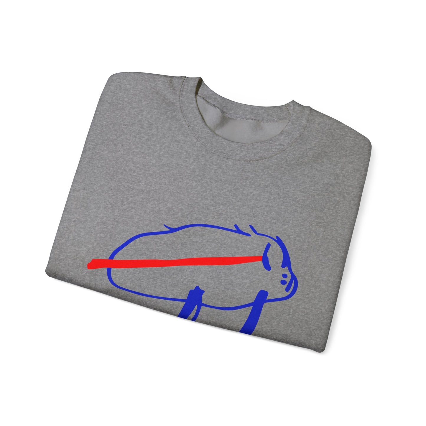 Josh Allen Drawing Unisex Heavy Blend™ Crewneck Sweatshirt