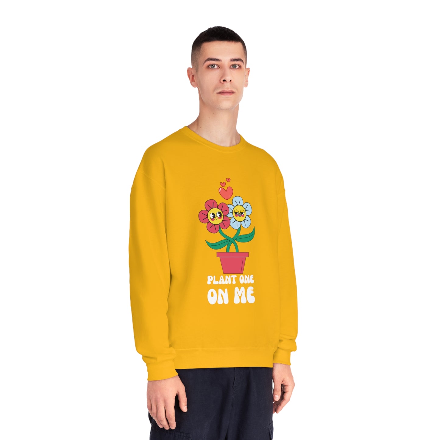 Plant One On Me Unisex NuBlend® Crewneck Sweatshirt