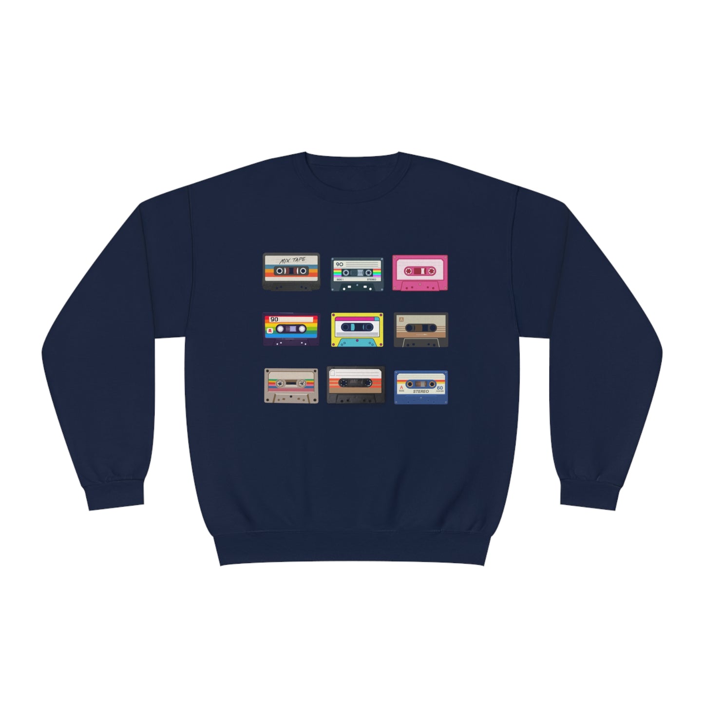 Cassettes Unisex NuBlend® Crewneck Sweatshirt