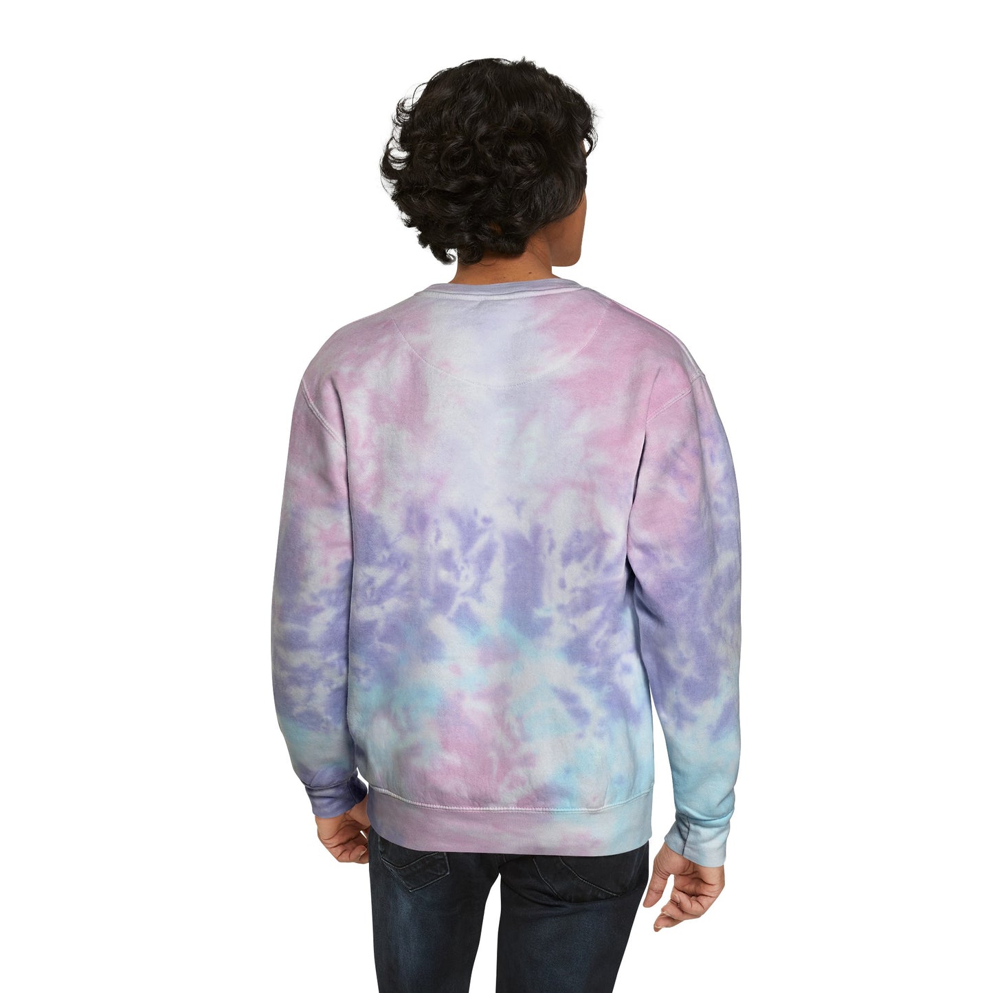Eat Sleep Teach Repeat Unisex Tie-Dye Sweatshirt