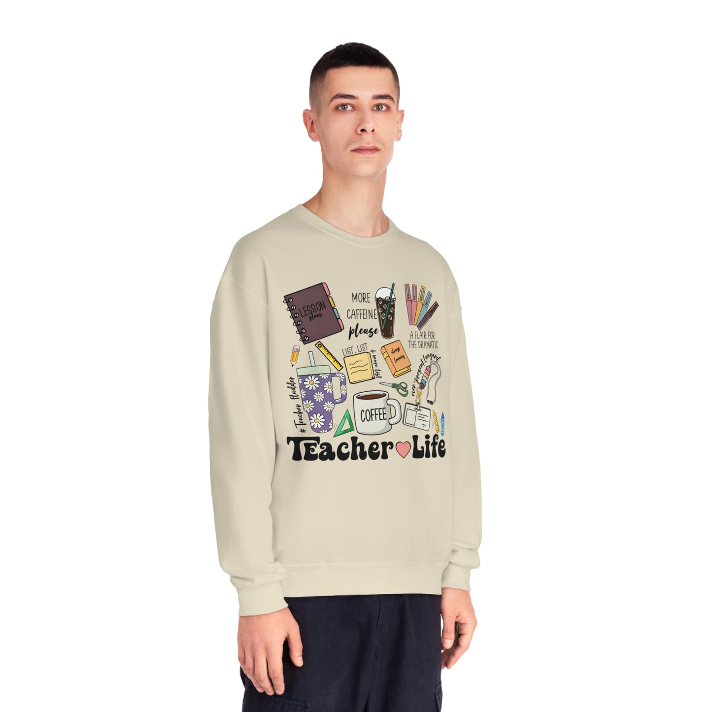 Teacher Things Unisex NuBlend® Crewneck Sweatshirt