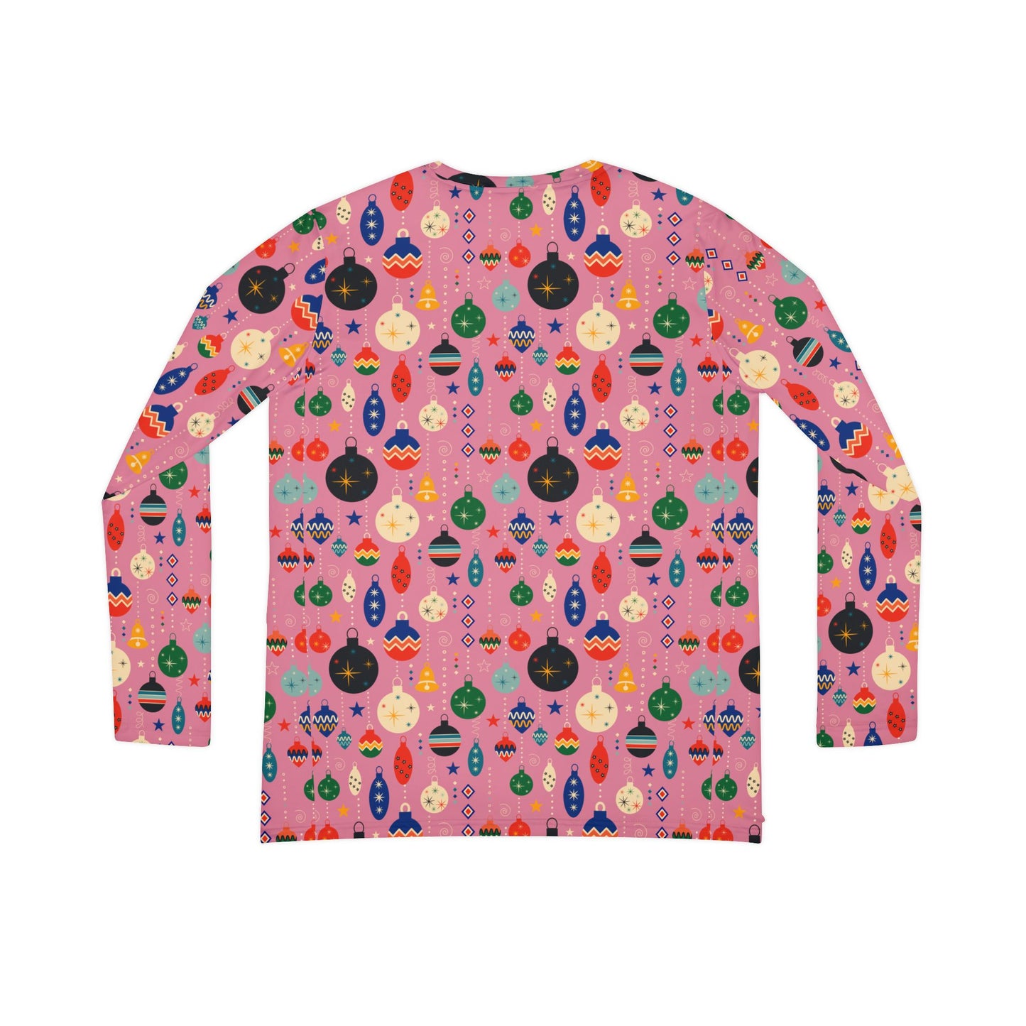 Vintage Ornaments Women's Long Sleeve V-neck Pajama Shirt