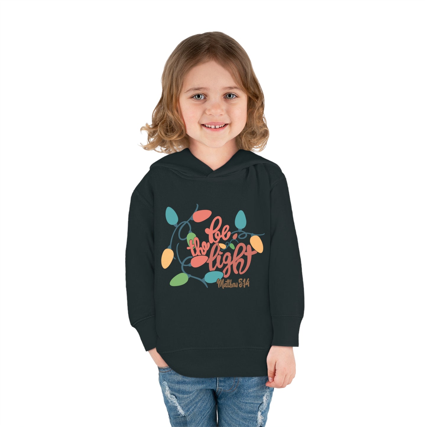 Be the Light Toddler Pullover Fleece Hoodie