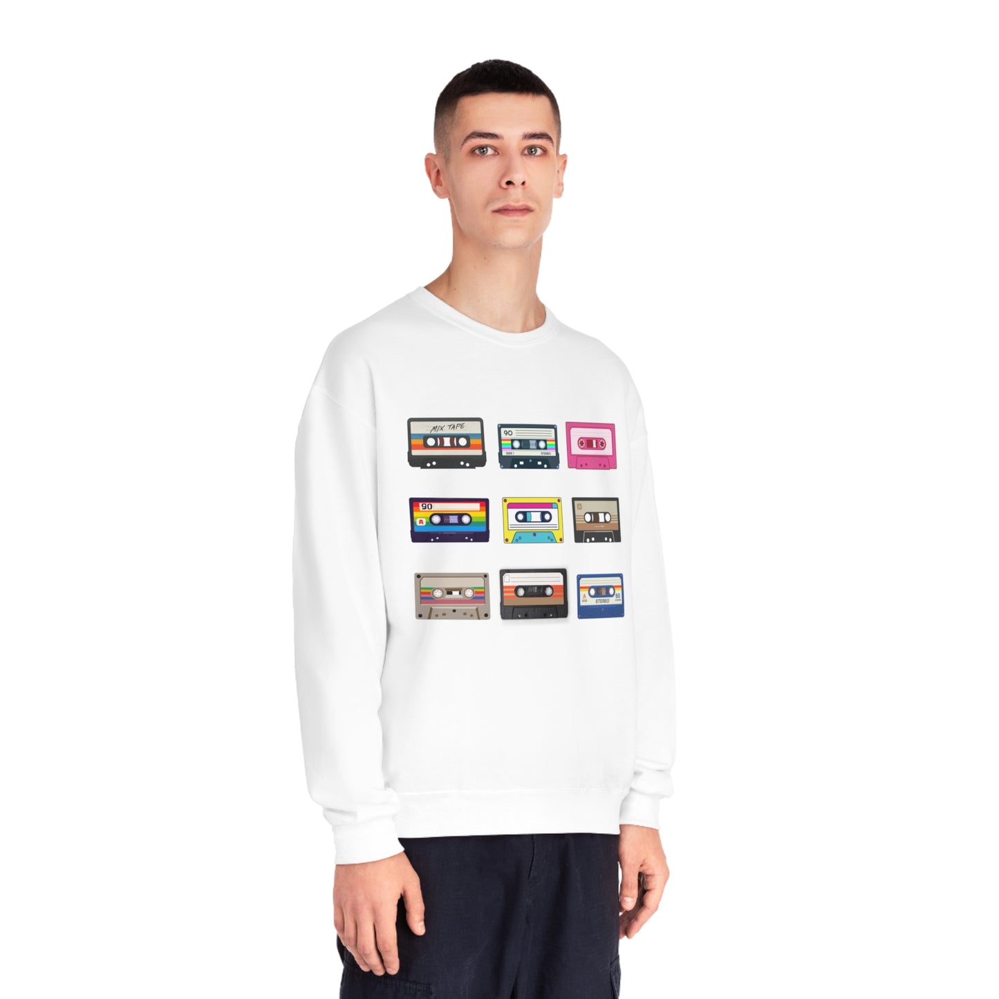 Cassettes Unisex NuBlend® Crewneck Sweatshirt