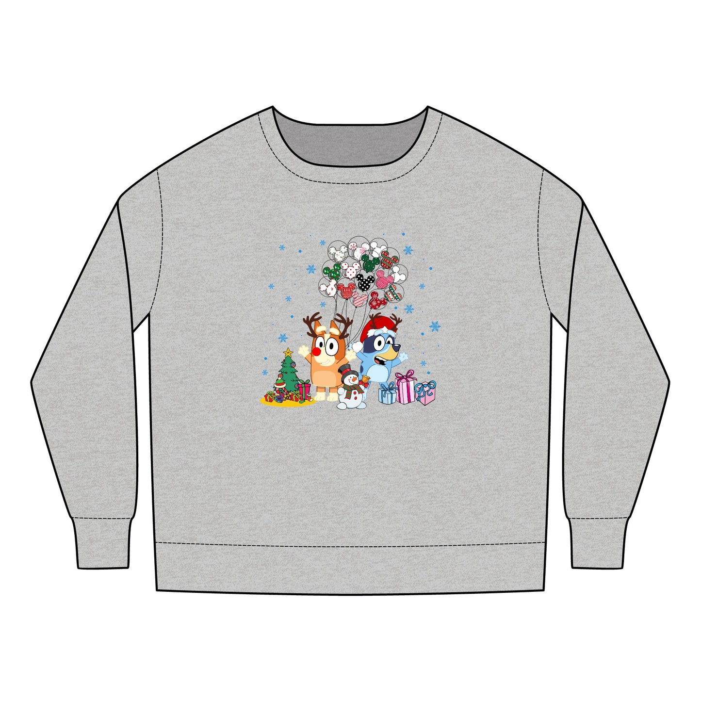 Bluey Christmas Morning Toddler Sweatshirt