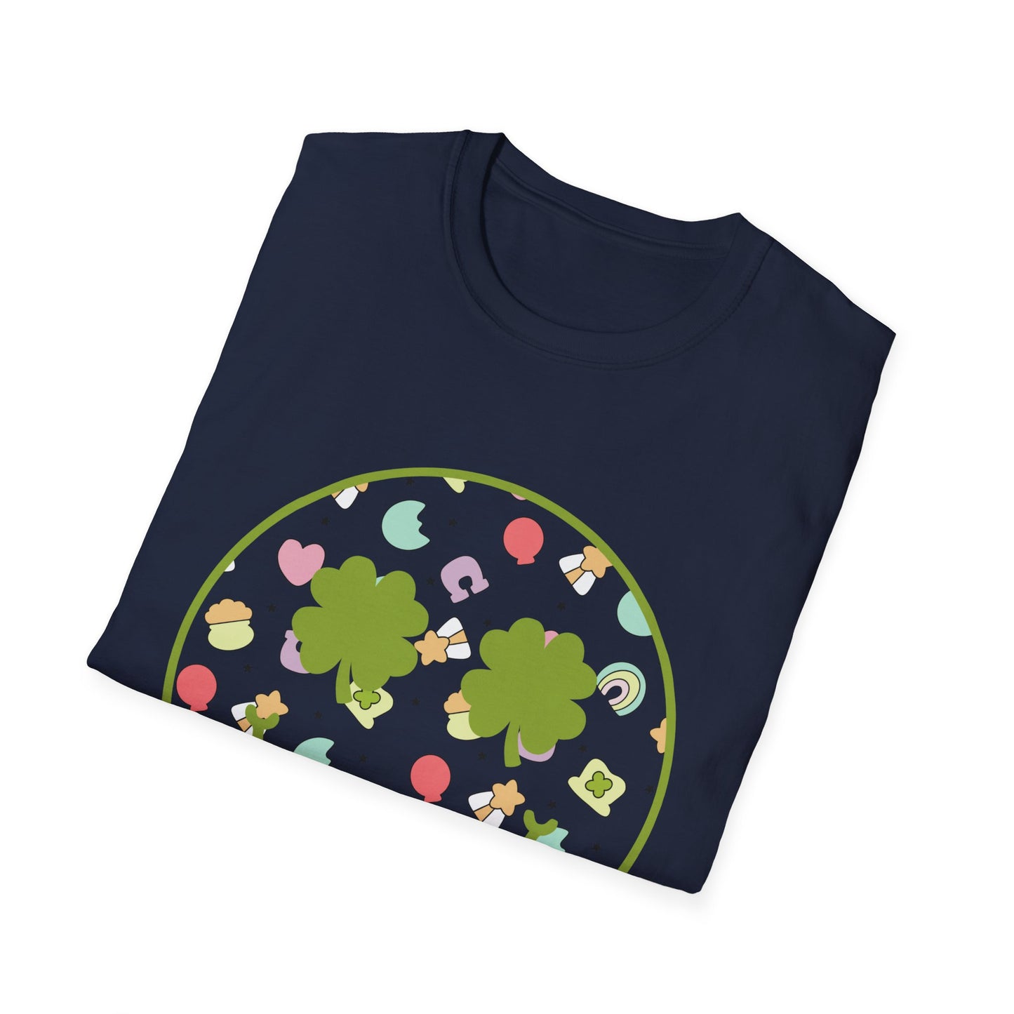 Lucky Charm Smiley Unisex Softstyle T-Shirt