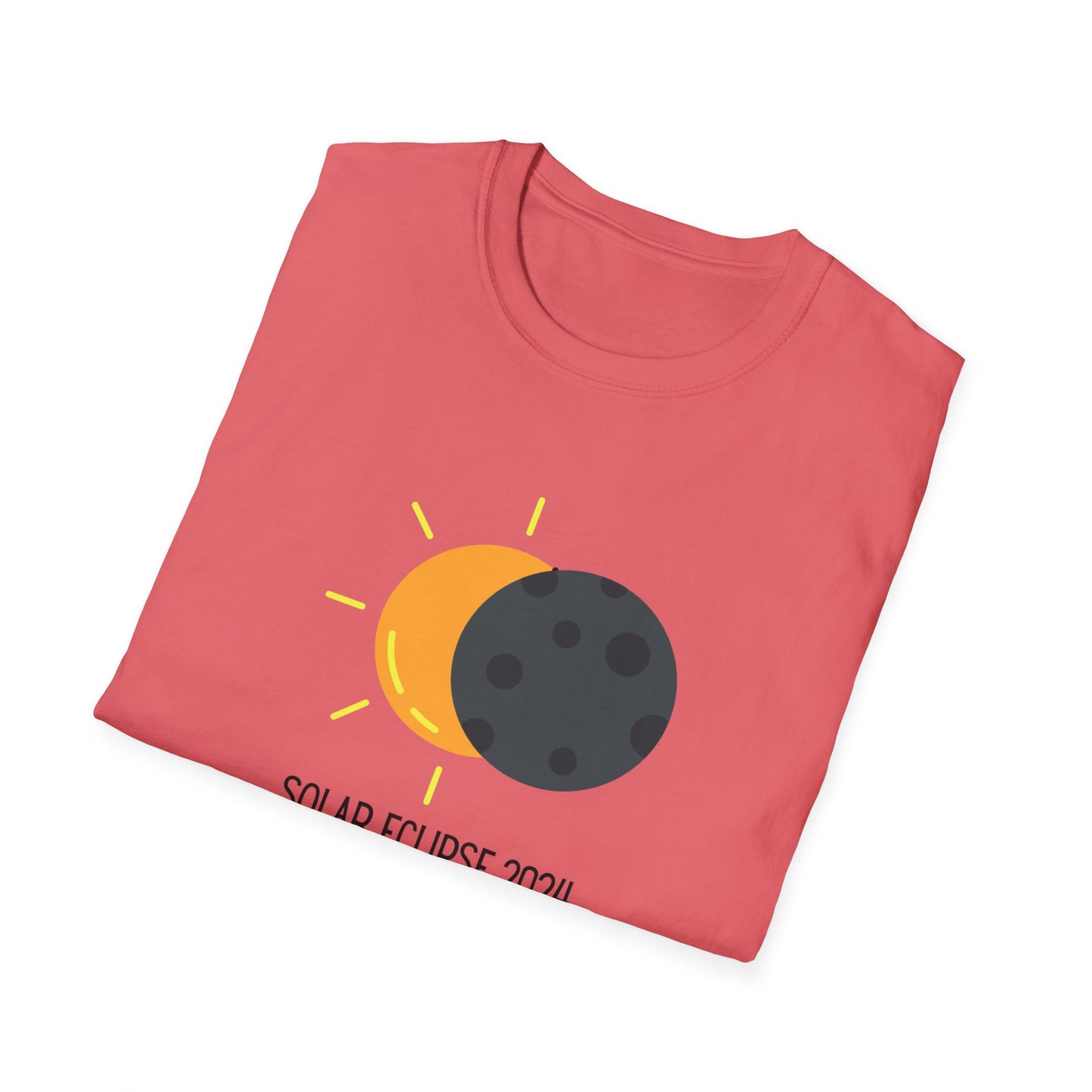 Solar Eclipse Buffalo NY Unisex Softstyle T-Shirt