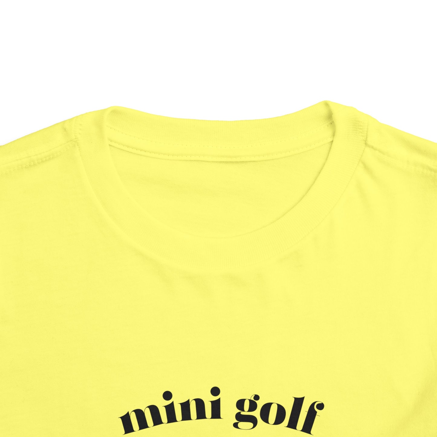 Mini Golf Squad Toddler Short Sleeve Tee