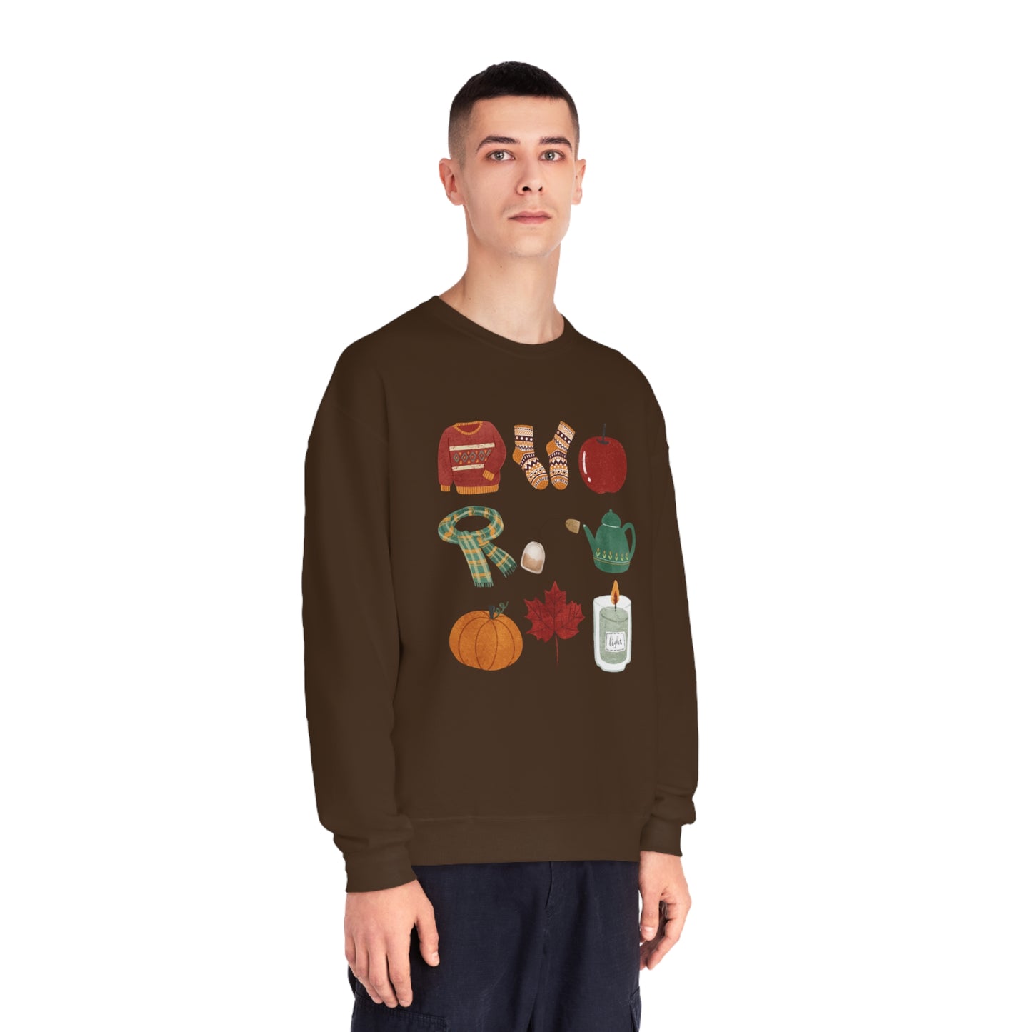 Fall Favorite Things Unisex NuBlend® Crewneck Sweatshirt