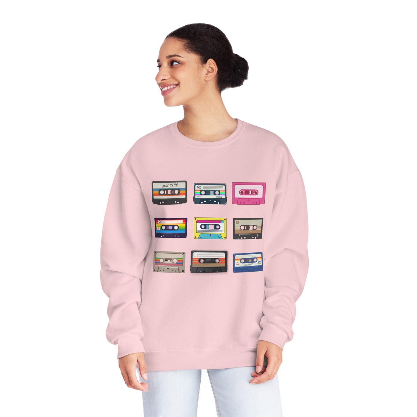Cassettes Unisex NuBlend® Crewneck Sweatshirt