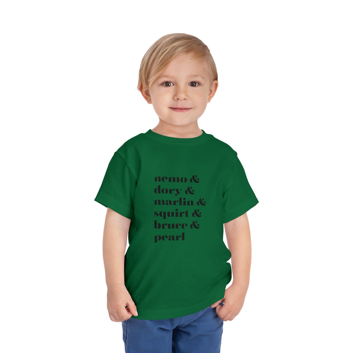 Nemo Dory Marlin Toddler Short Sleeve Tee