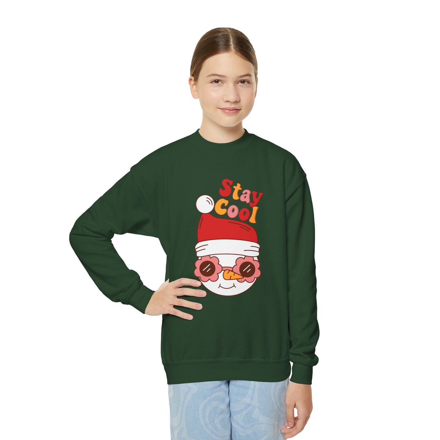 Stay Cool Youth Crewneck Sweatshirt