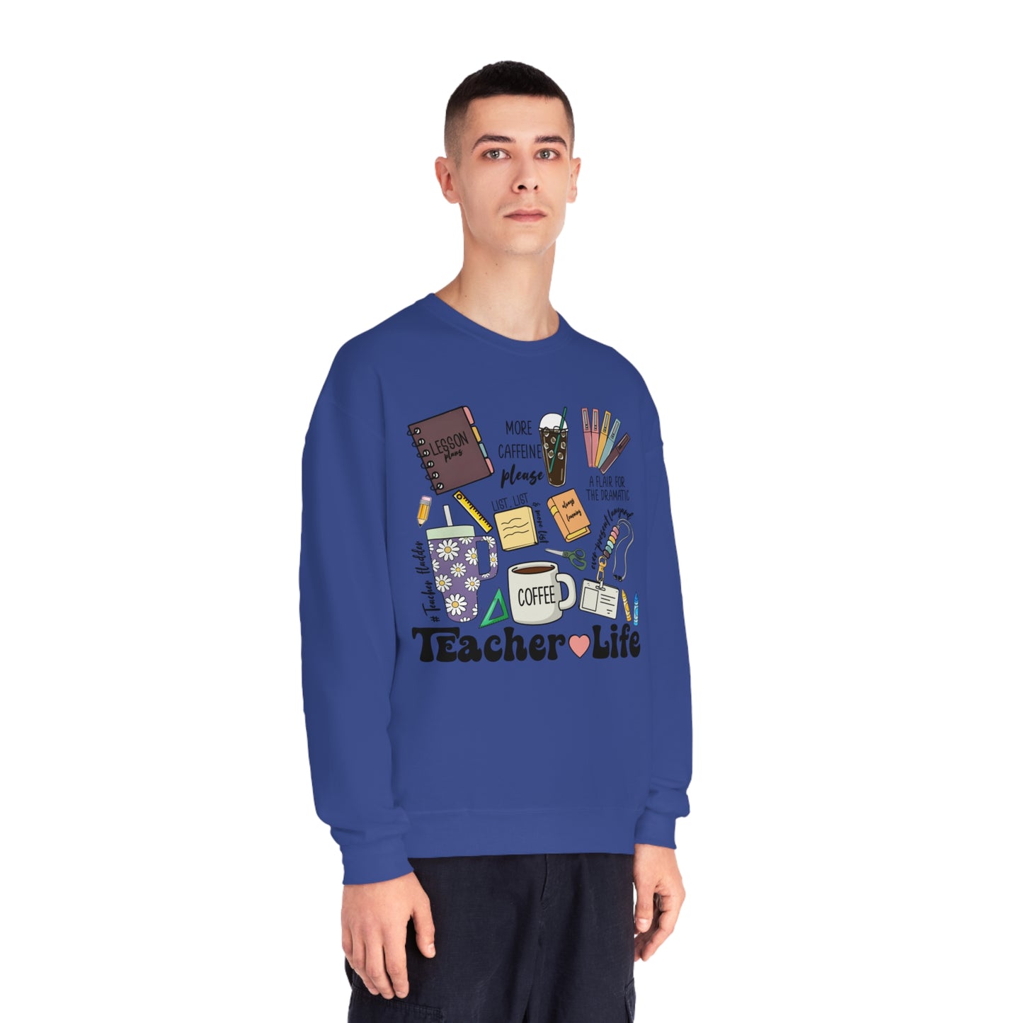 Teacher Things Unisex NuBlend® Crewneck Sweatshirt