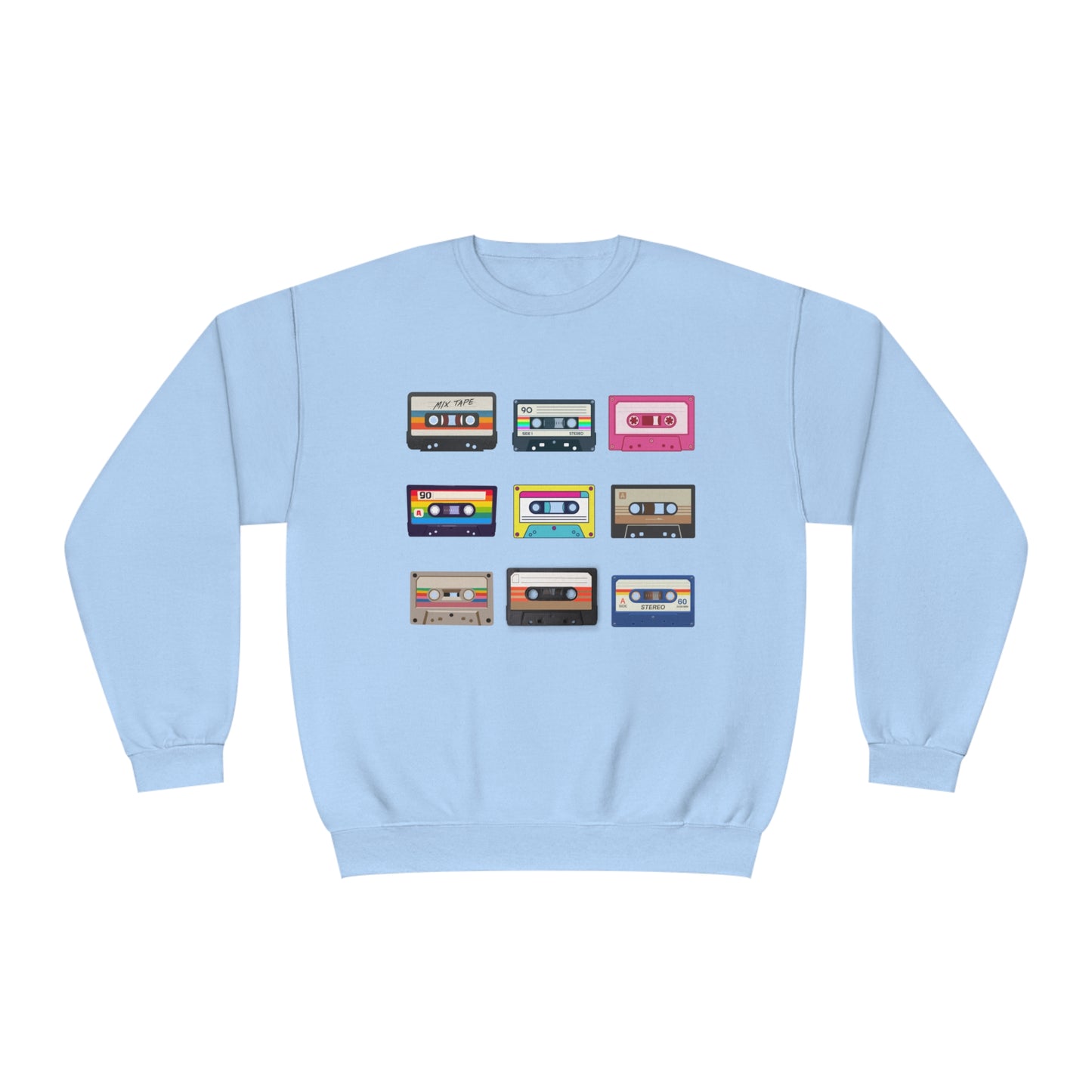 Cassettes Unisex NuBlend® Crewneck Sweatshirt