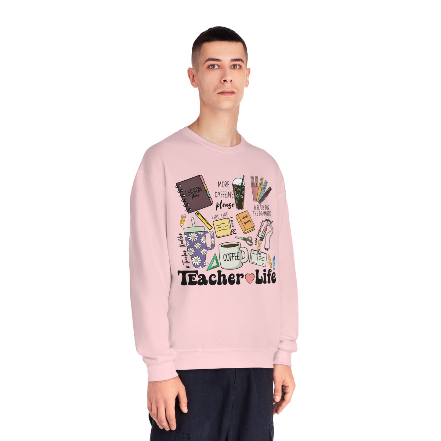 Teacher Things Unisex NuBlend® Crewneck Sweatshirt