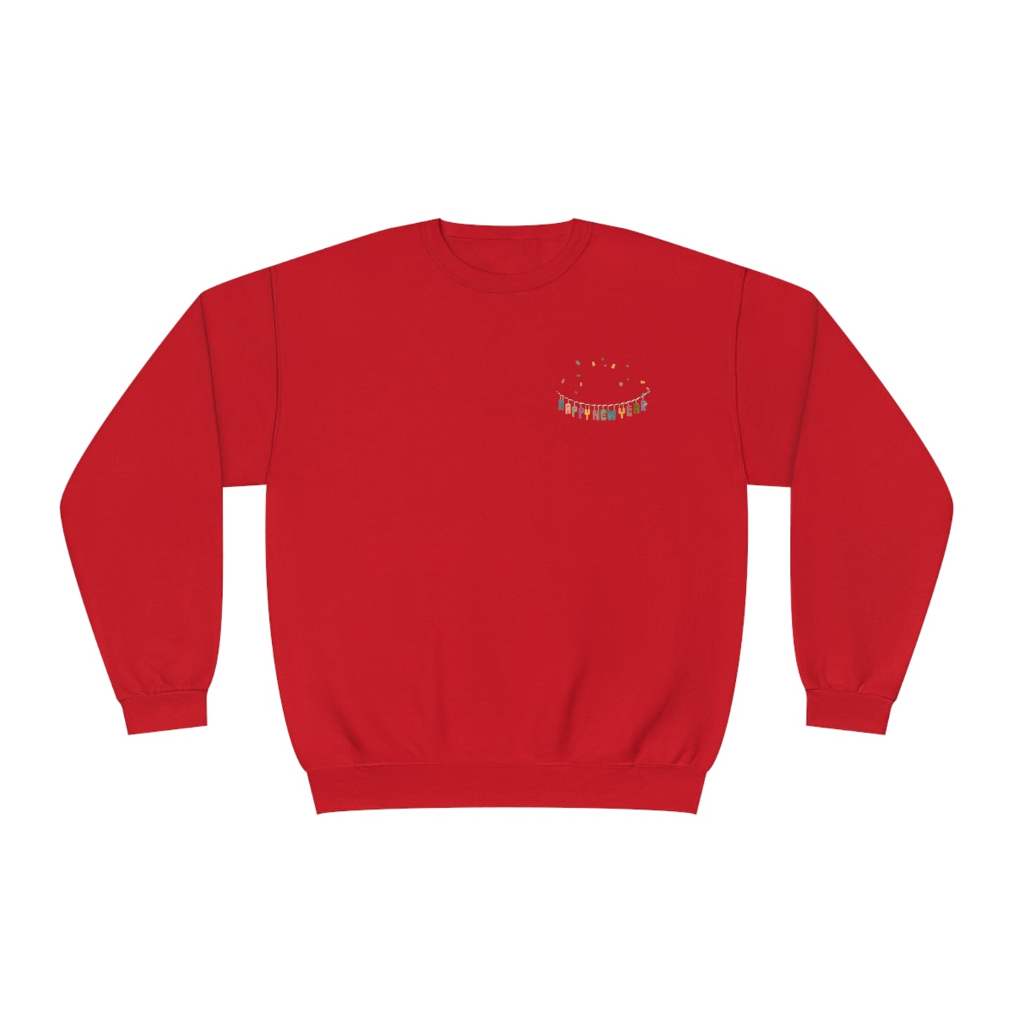 Happy New Year Banner Unisex NuBlend® Crewneck Sweatshirt