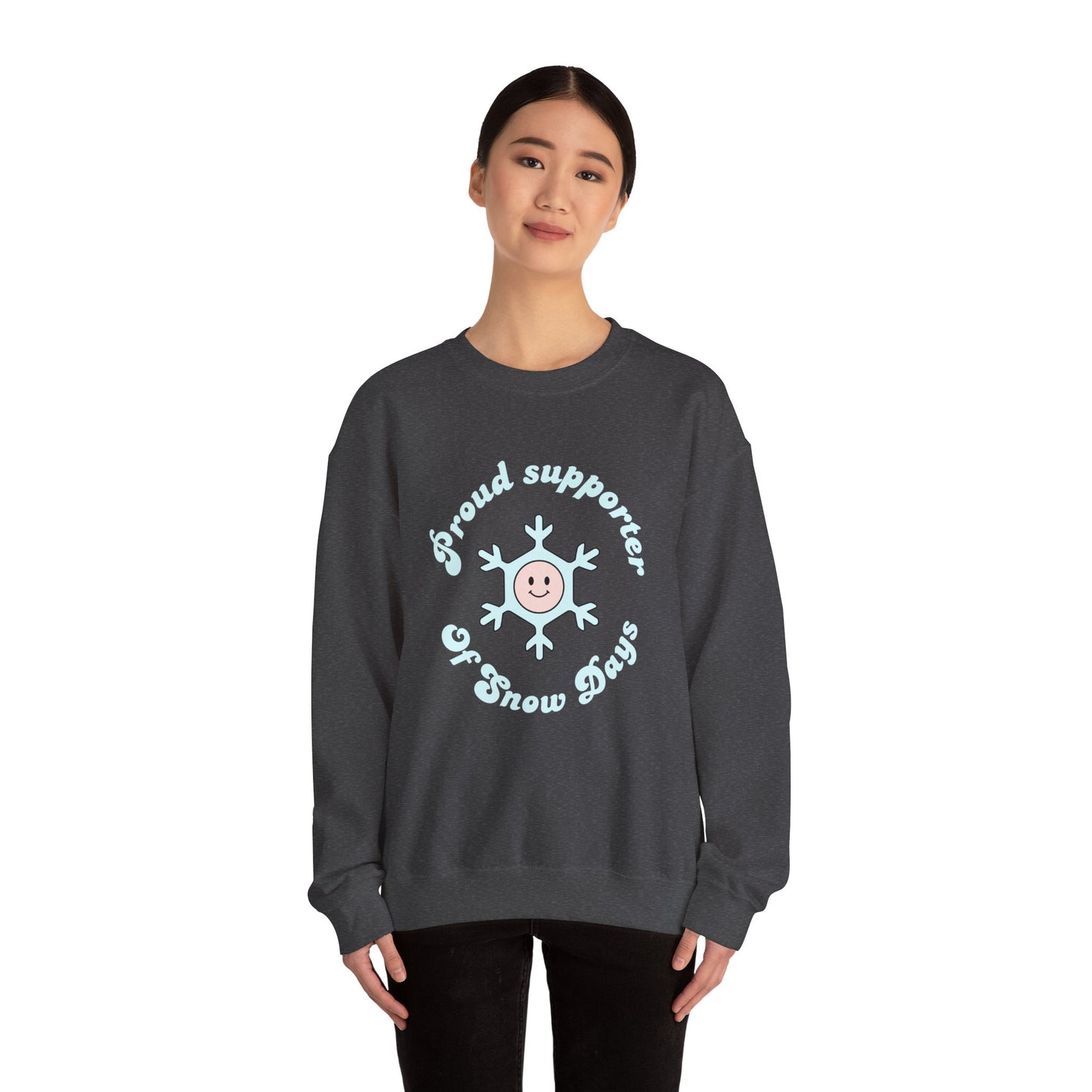 Proud Supporter of Snow Days Unisex Heavy Blend™ Crewneck Sweatshirt