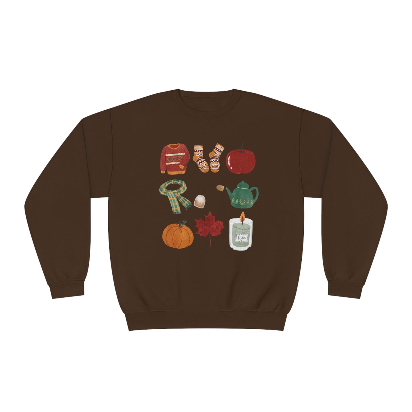 Fall Favorite Things Unisex NuBlend® Crewneck Sweatshirt