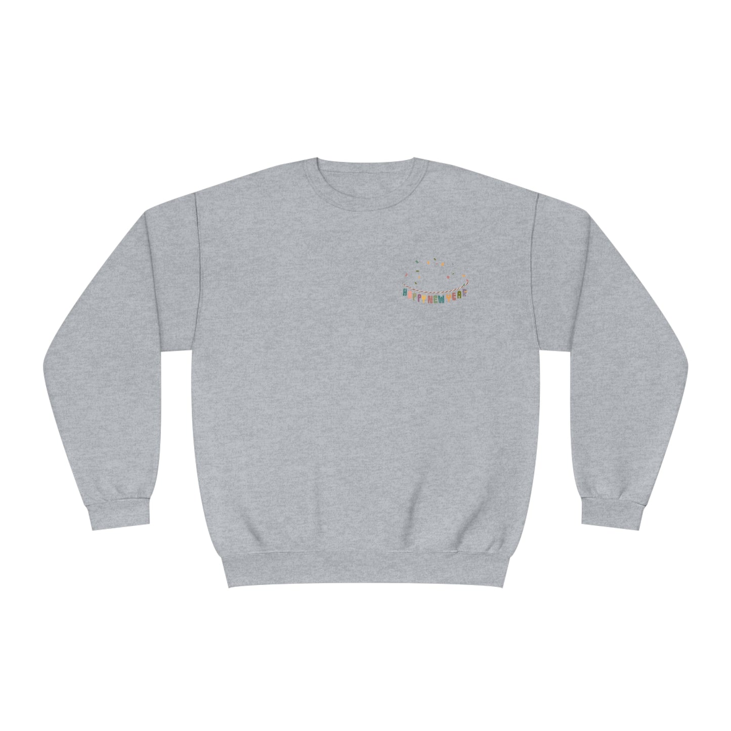 Happy New Year Banner Unisex NuBlend® Crewneck Sweatshirt