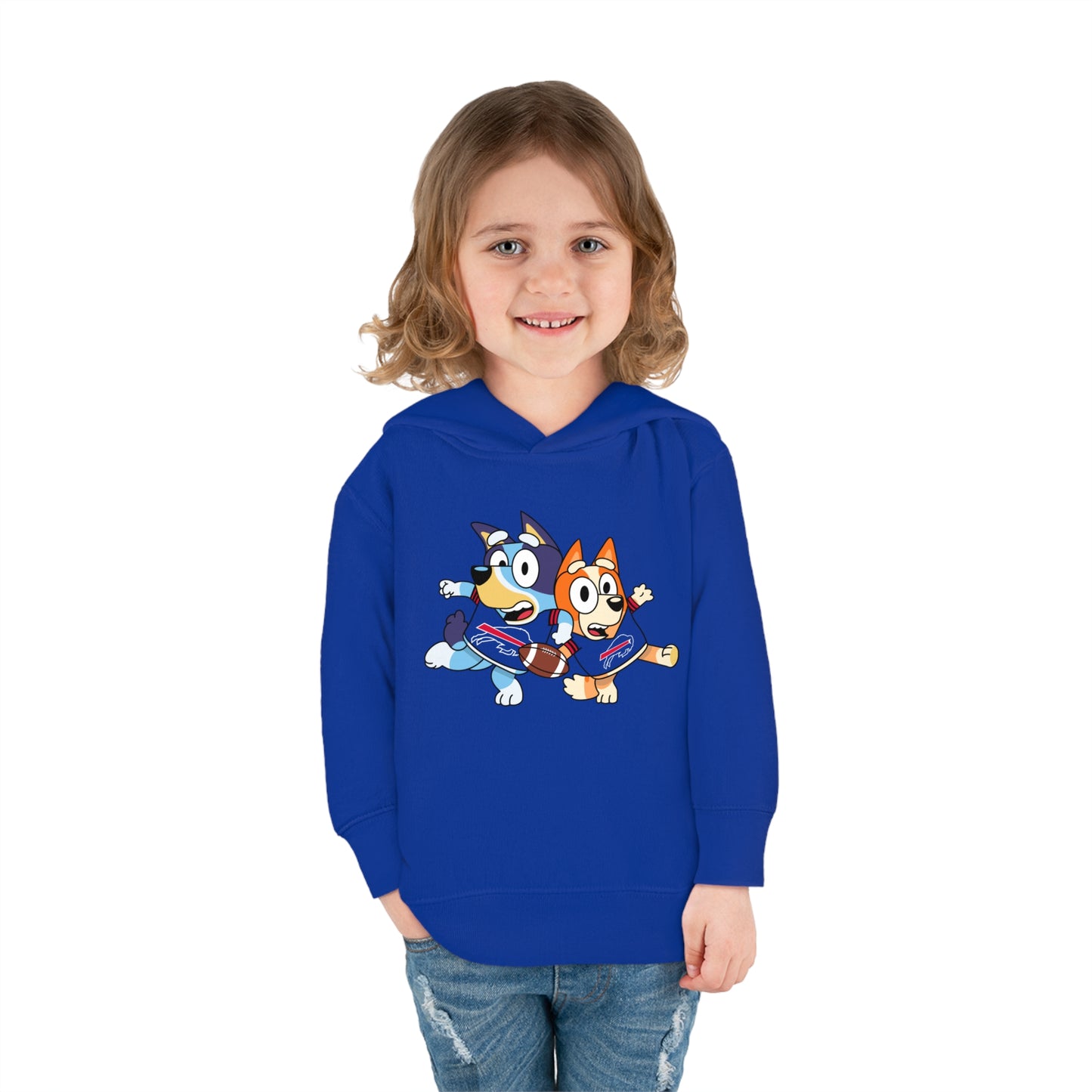 Buffalo Bluey Toddler Pullover Fleece Hoodie