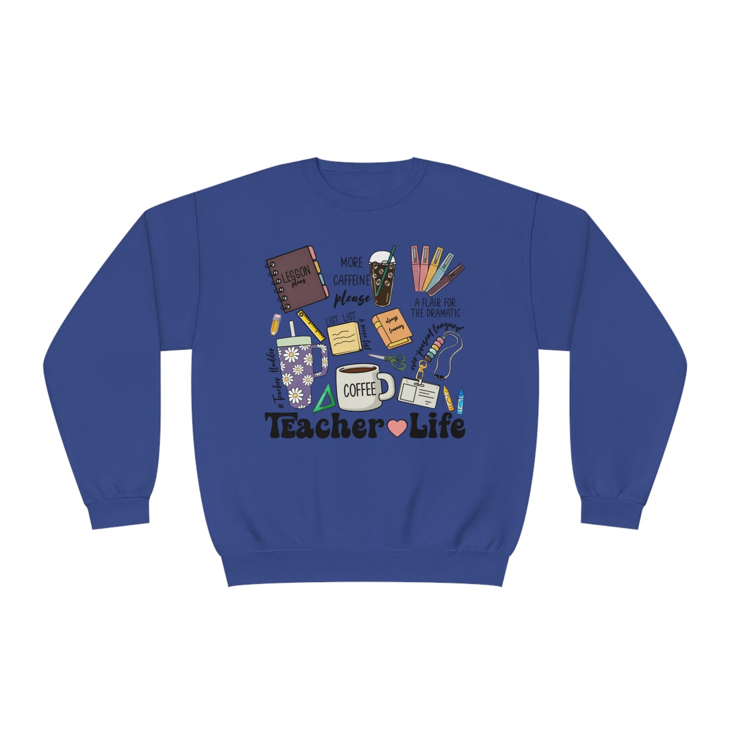Teacher Things Unisex NuBlend® Crewneck Sweatshirt