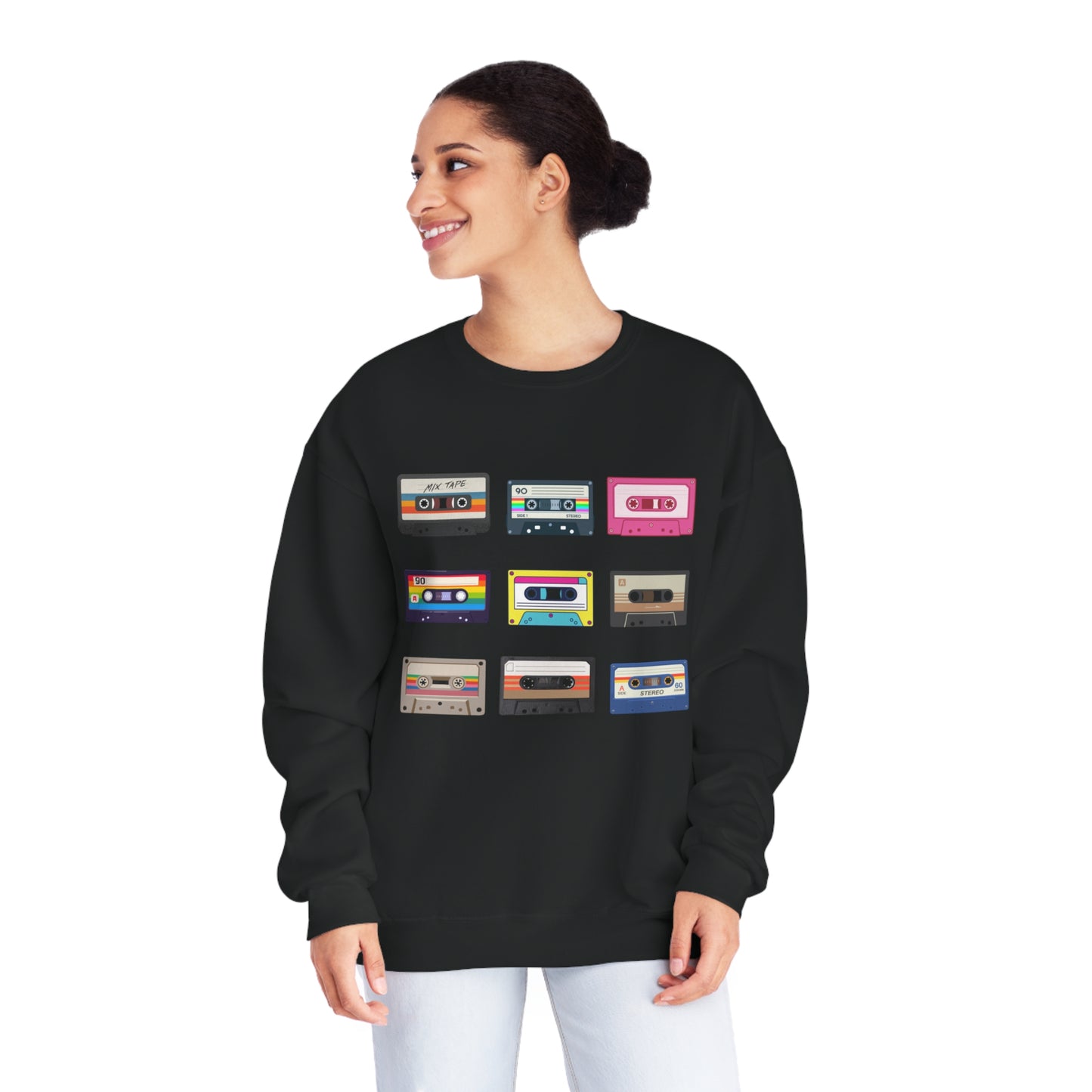 Cassettes Unisex NuBlend® Crewneck Sweatshirt
