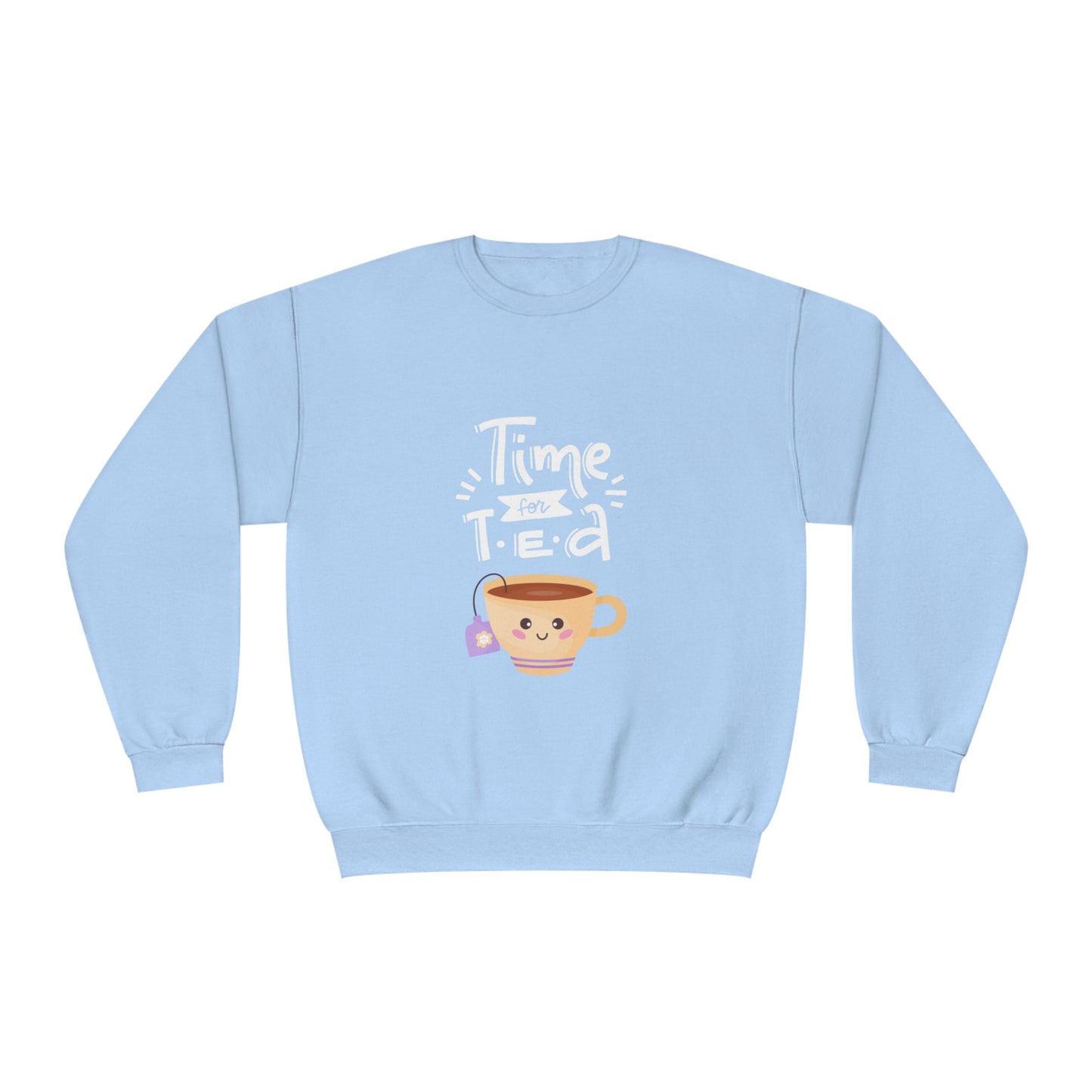 Time for Tea One Teacup Unisex NuBlend® Crewneck Sweatshirt