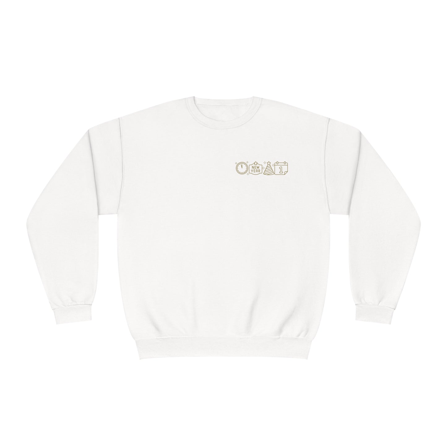 New Years Symbols Gold Unisex NuBlend® Crewneck Sweatshirt
