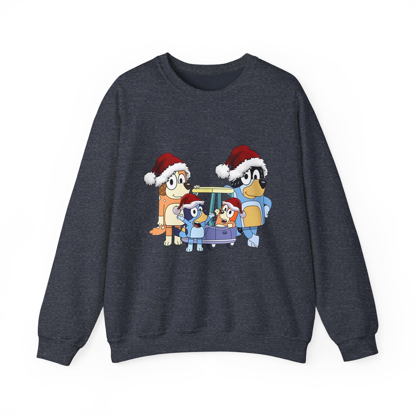 Heeler Family Christmas Unisex Heavy Blend™ Crewneck Sweatshirt