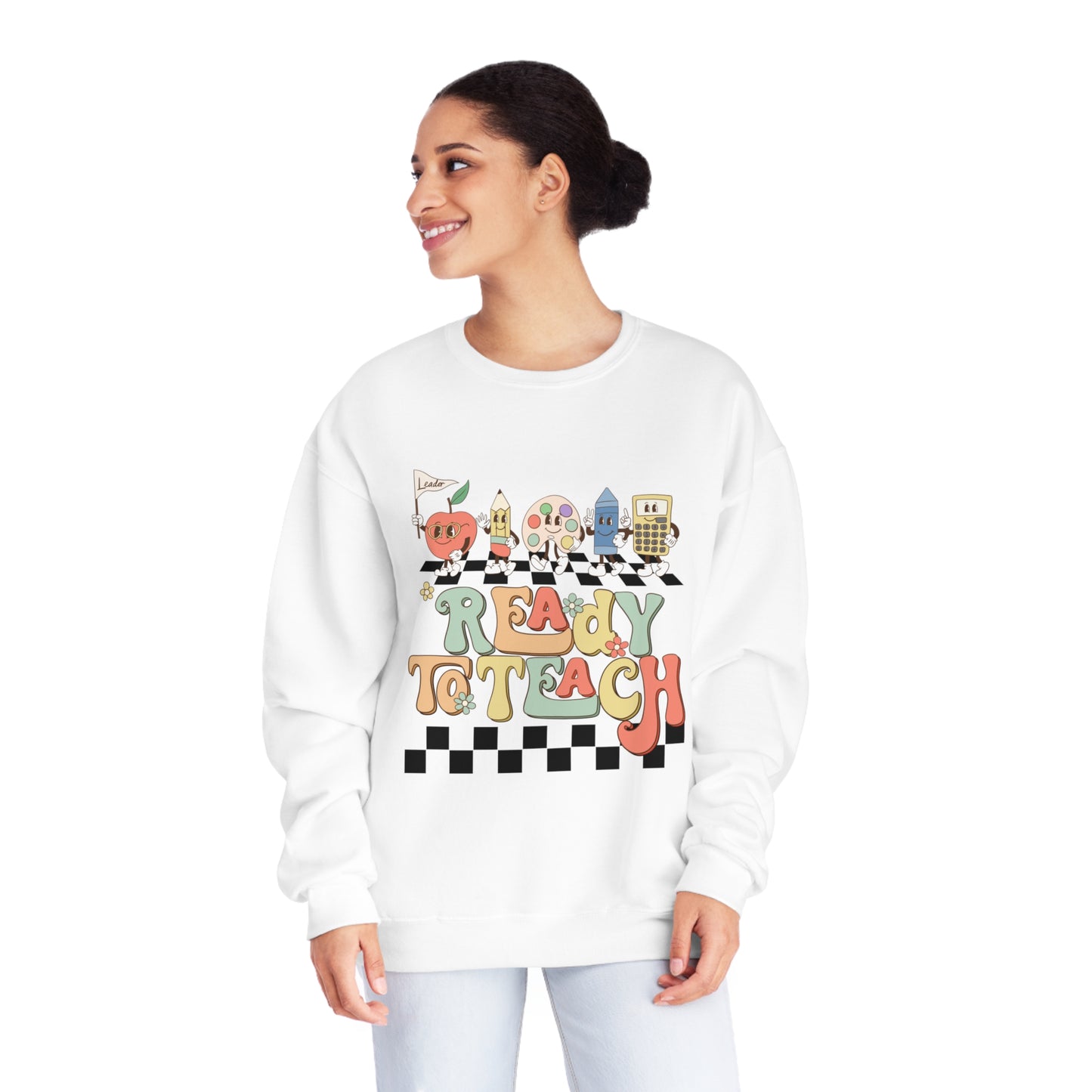 Ready to Teach Unisex NuBlend® Crewneck Sweatshirt