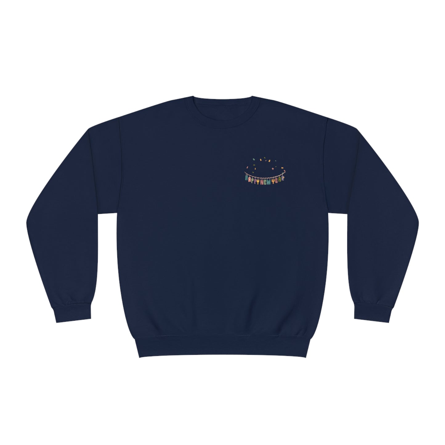 Happy New Year Banner Unisex NuBlend® Crewneck Sweatshirt